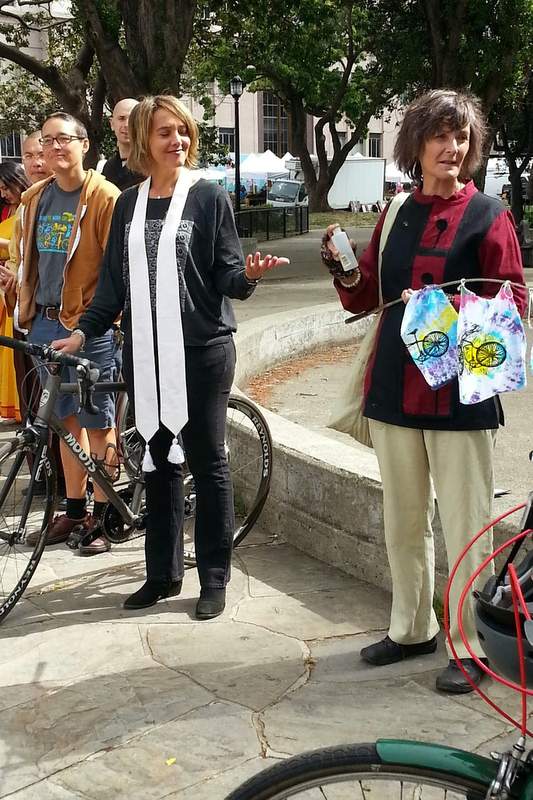 Berkeley's 4th Annual Blessing of the Bicycles